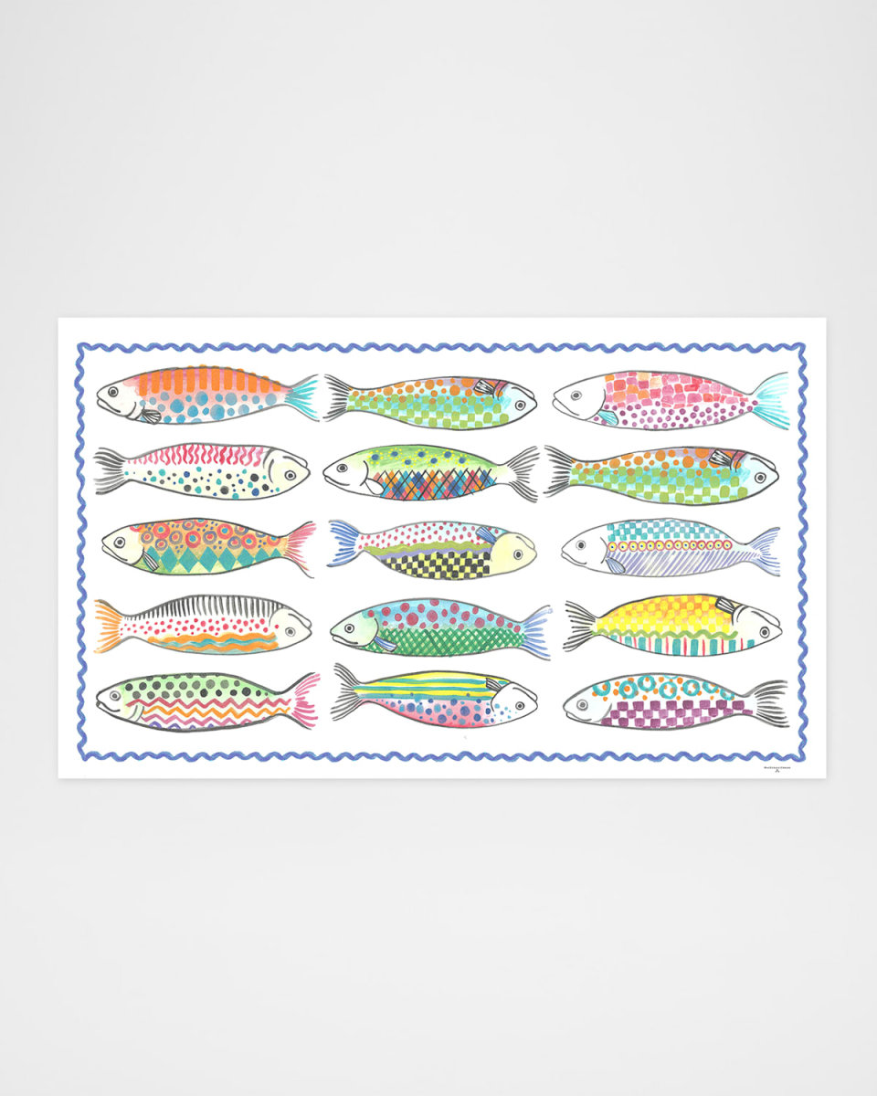 Go Fish Floor Mat, 3' x 5'